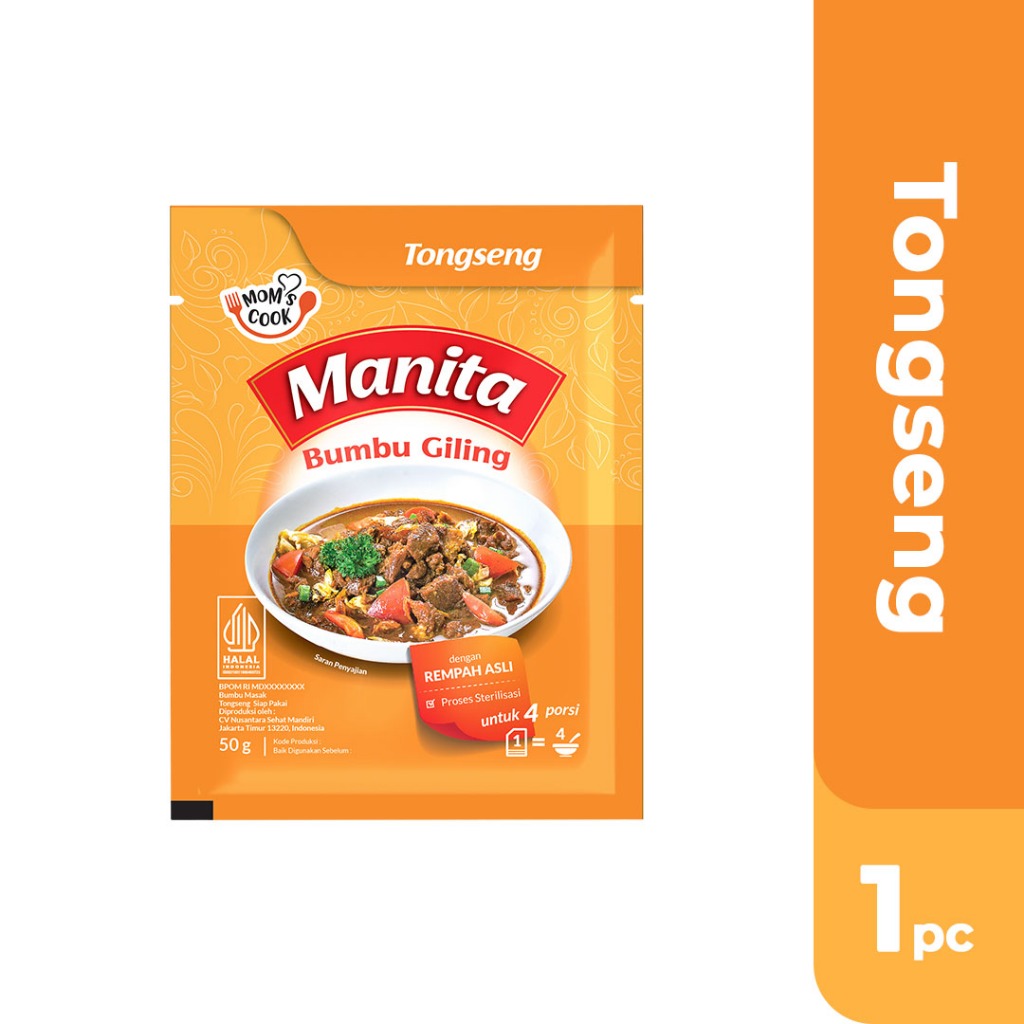 

MANITA Bumbu Masak Tongseng 50gr