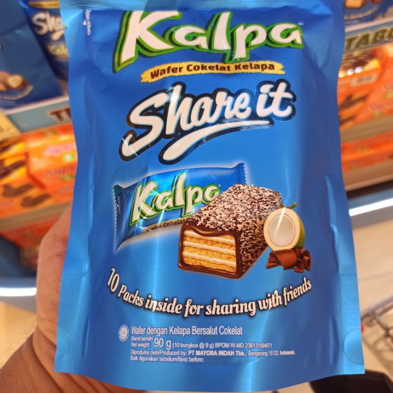 

Kalpa Share It Isi 10 Wafer Cokelat Kelapa