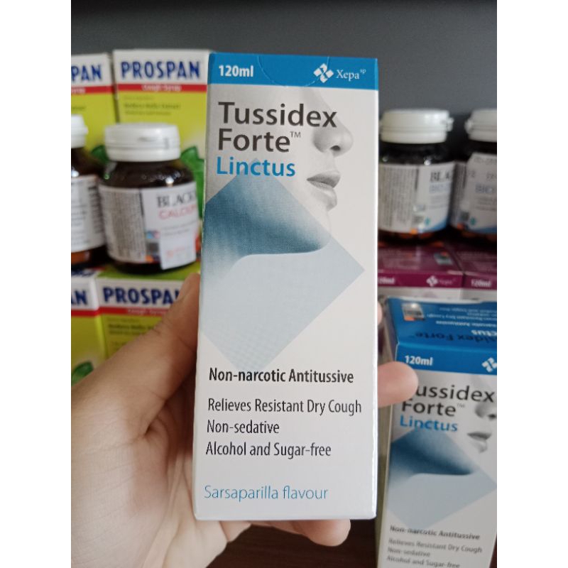 TUSSIDEX FORTE LINCTUS 120ML ORIGINAL MALAYSIA READY STOCK SIAP KIRIM