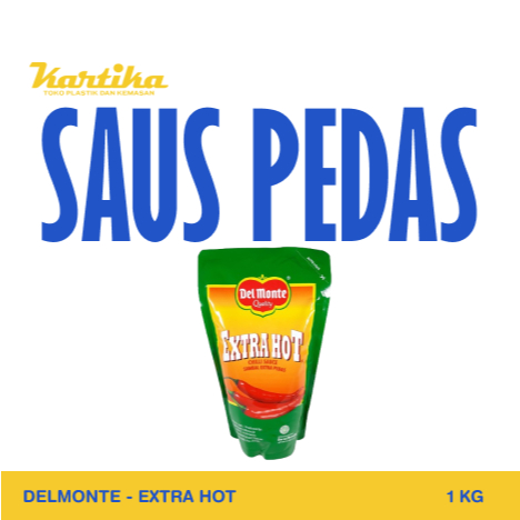 

Saus Extra Pedas (Extra Hot) - Delmonte