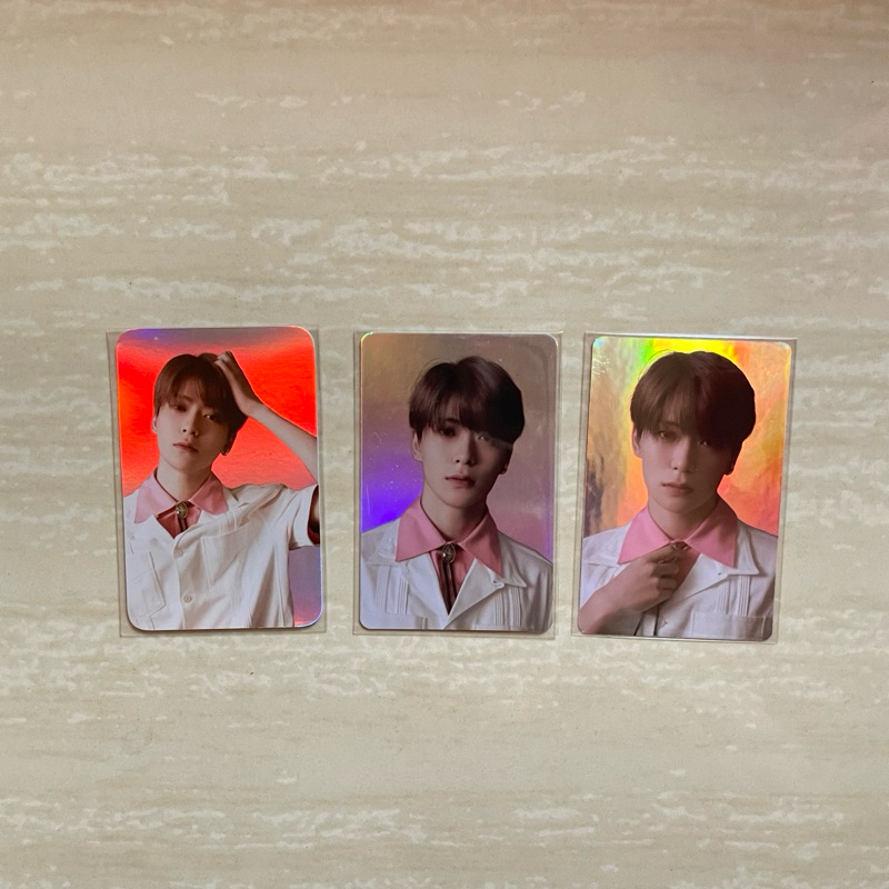 Jaehyun hologram pc photocard set nct 127