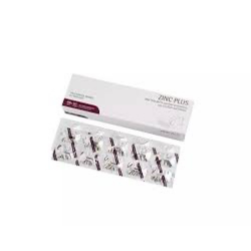 Zinc plus strip mencegah jerawat dan penuaan dini