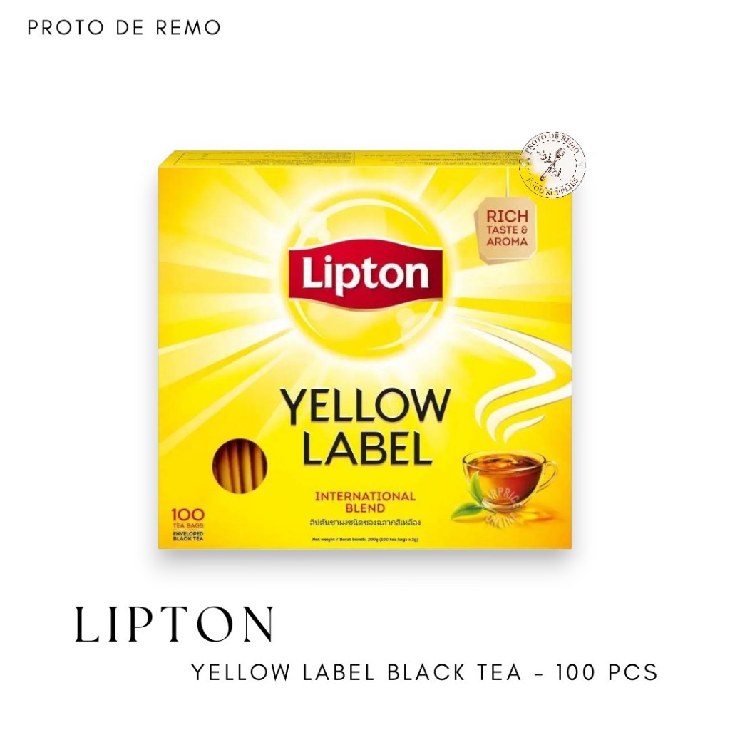 

Lipton Yellow Label Black Tea Bag 100 Envelope | Non Envelope