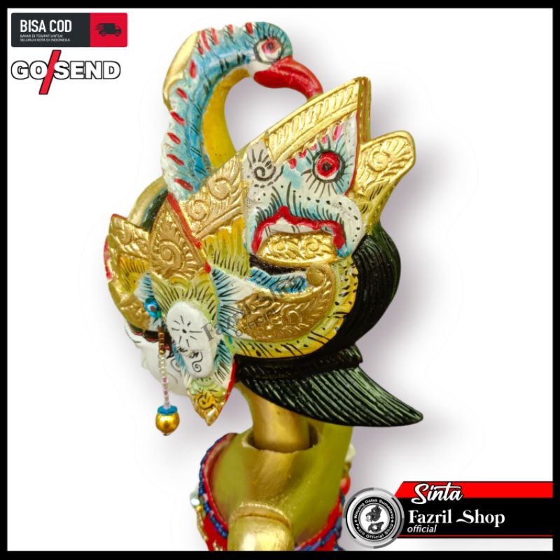 Wayang Golek Sinta Istri Rama Ful ukir
