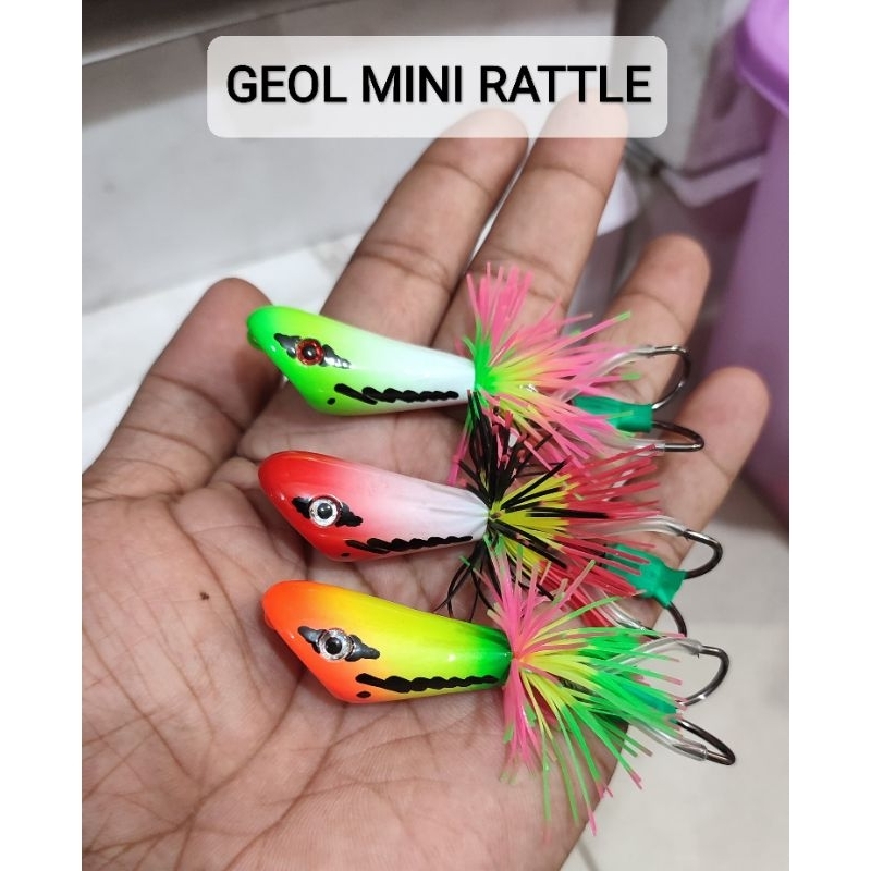 GEOL MINI RATTLE DM LURE. UMPAN CASTING GABUS