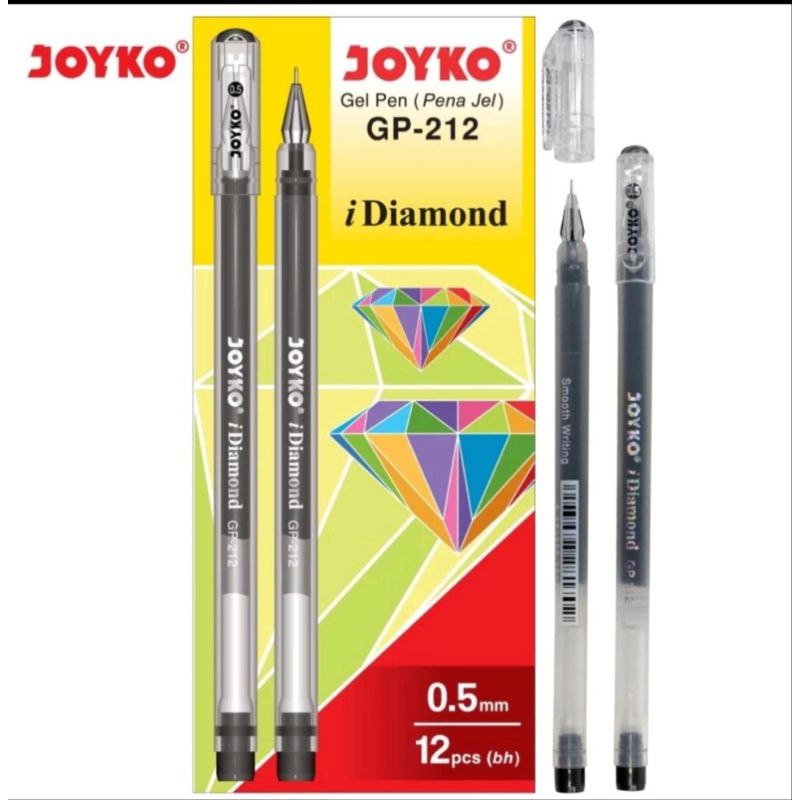 

Pulpen Pena GP-212 0.5mm Diamond ( 12PCS )