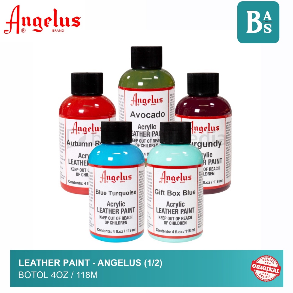 

KODE G78R Angelus Acrylic Leather Paint Cat Akrilik Kulit dari Angelus 1 Original tersedia Ukuran 4oz 118ml Peralatan Melukis Terlaris dari BAS Bali Art Supplies Jakarta part 12