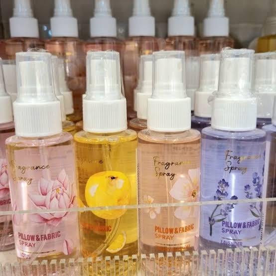 COD Miniso Pillow & Fabric Spray Lavender Pewangi Kain Lotus Parfum Kain Miniso Parfum Bantal