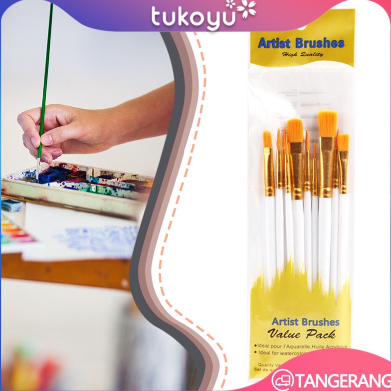 

KODE C1H Kuas Lukis SerbagunaKuas Lukis SetAlat Lukis KuasKuas Lukis Cat Air Cat Minyak