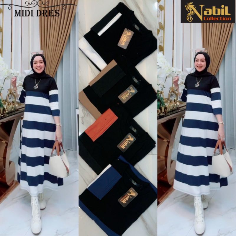 MIDI SALUR BY NABIL/MIDI SALUR KAOS COMBED BY NABIL