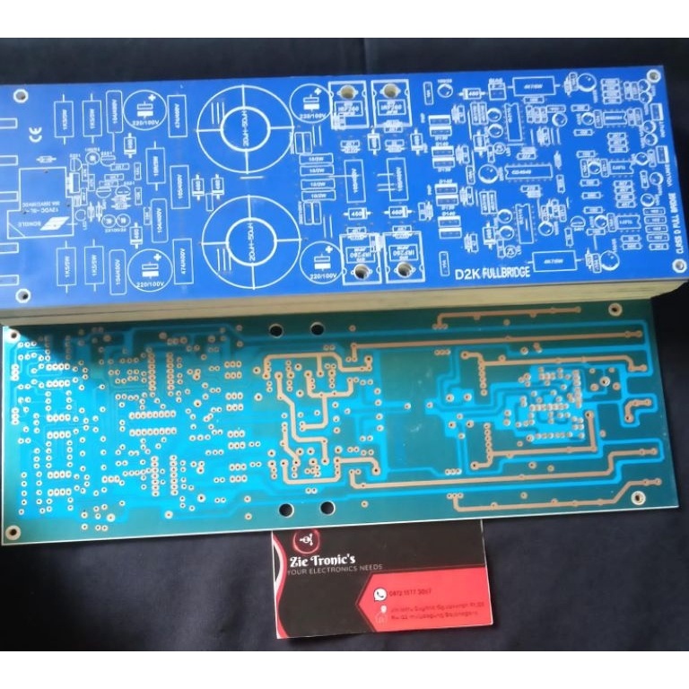 KODE D9A PCB D2K FULLBRIDGE PCB CLASS D FULLBRIDGE FIBER FIX
