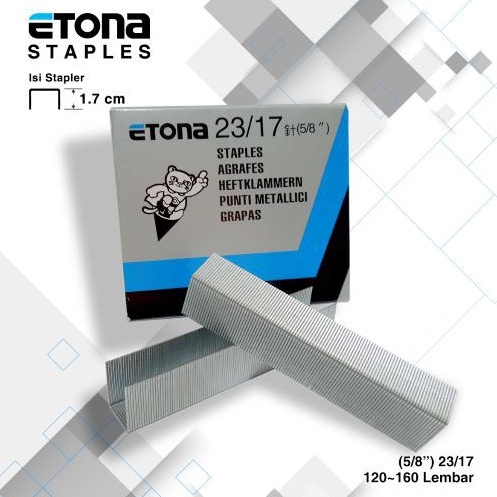 

KODE U64G ISI STAPLES ETONA 232 ORIGINALgaransi seumur hidup