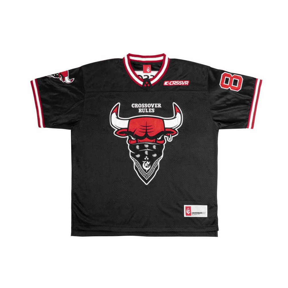 KODE Y73Z JERSEY CROSSOVER BULLS BLACK