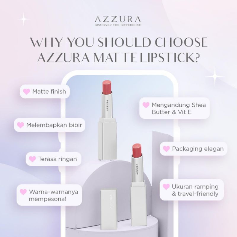 AZZURA MATTE LIPSTIK