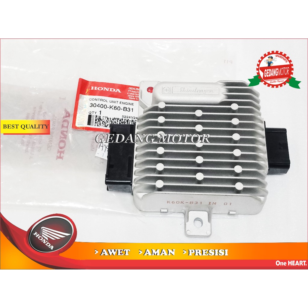 ECU VARIO 125 LED ORI AHM 30400-K60-B31