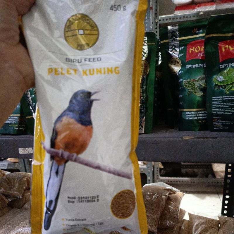 Gold coin murai 450g / pakan murai /makanan burung murai / pakan burung murai / Gold coin pelet kuni