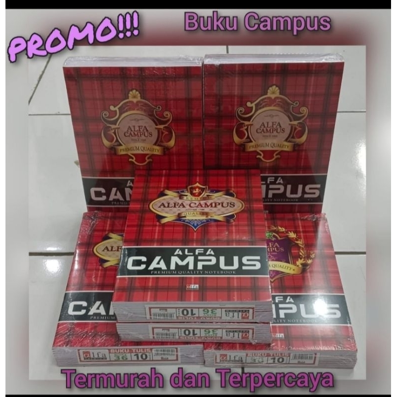 

PROMO!! BUKU TULIS ALFA CAMPUS TERMURAH