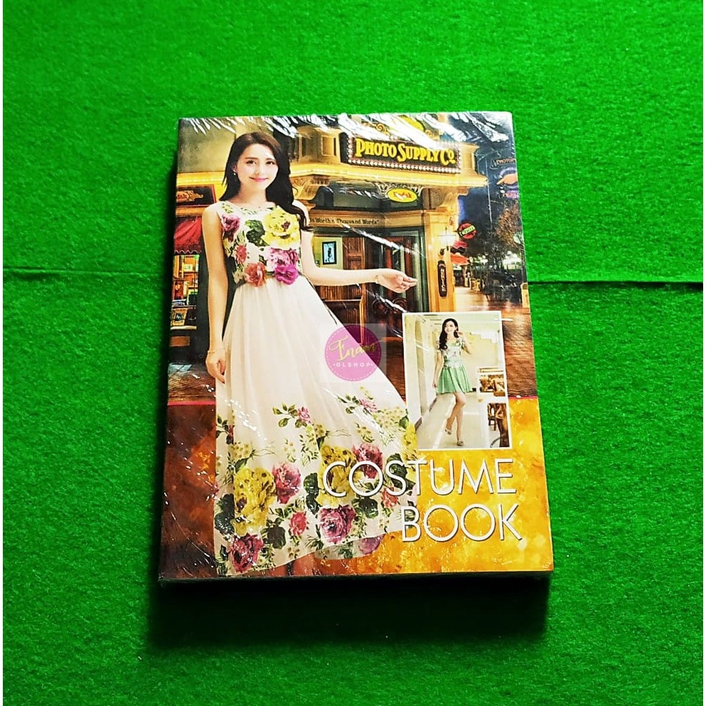Ready Stock Buku KostumCostume Book 1Pcs