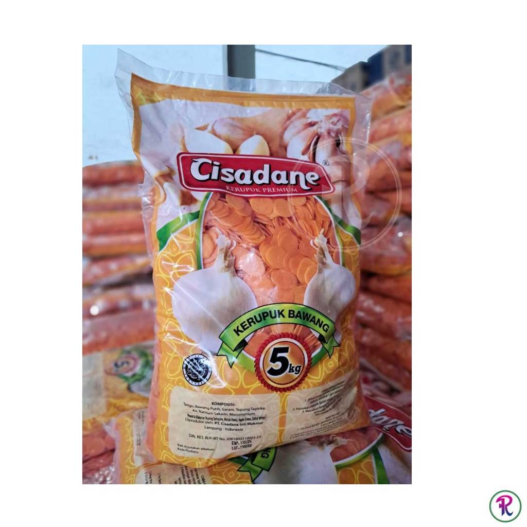 

Kerupuk Bawang Mentah Oranye Cisadane 100gr