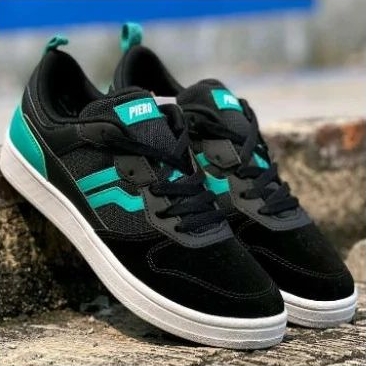 Piero Jorge Black Teal White