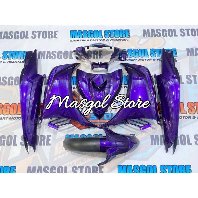 Cover Full body halus Jupiter MX old Ungu candy custom
