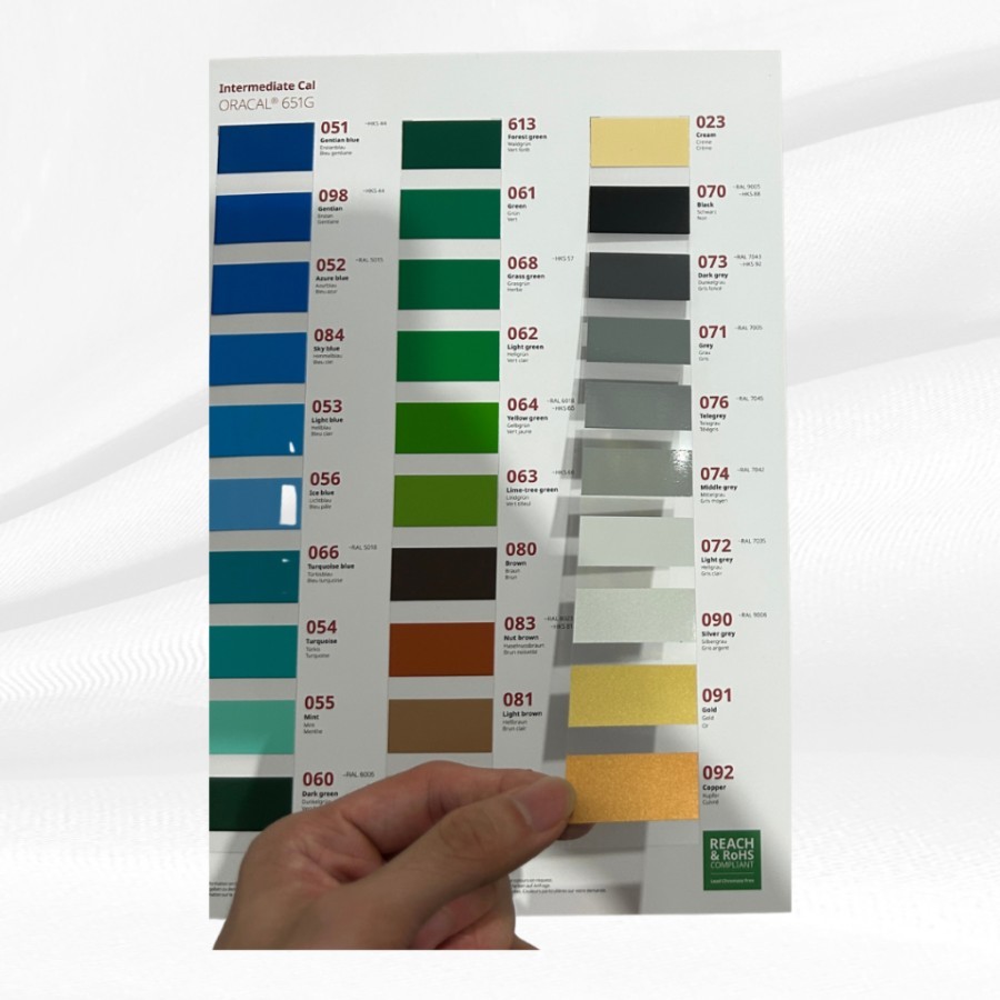 

Ay00! Oracal Buku Katalog Stiker TERBARU ORIGINAL 651G 651M 8500 8300 8100