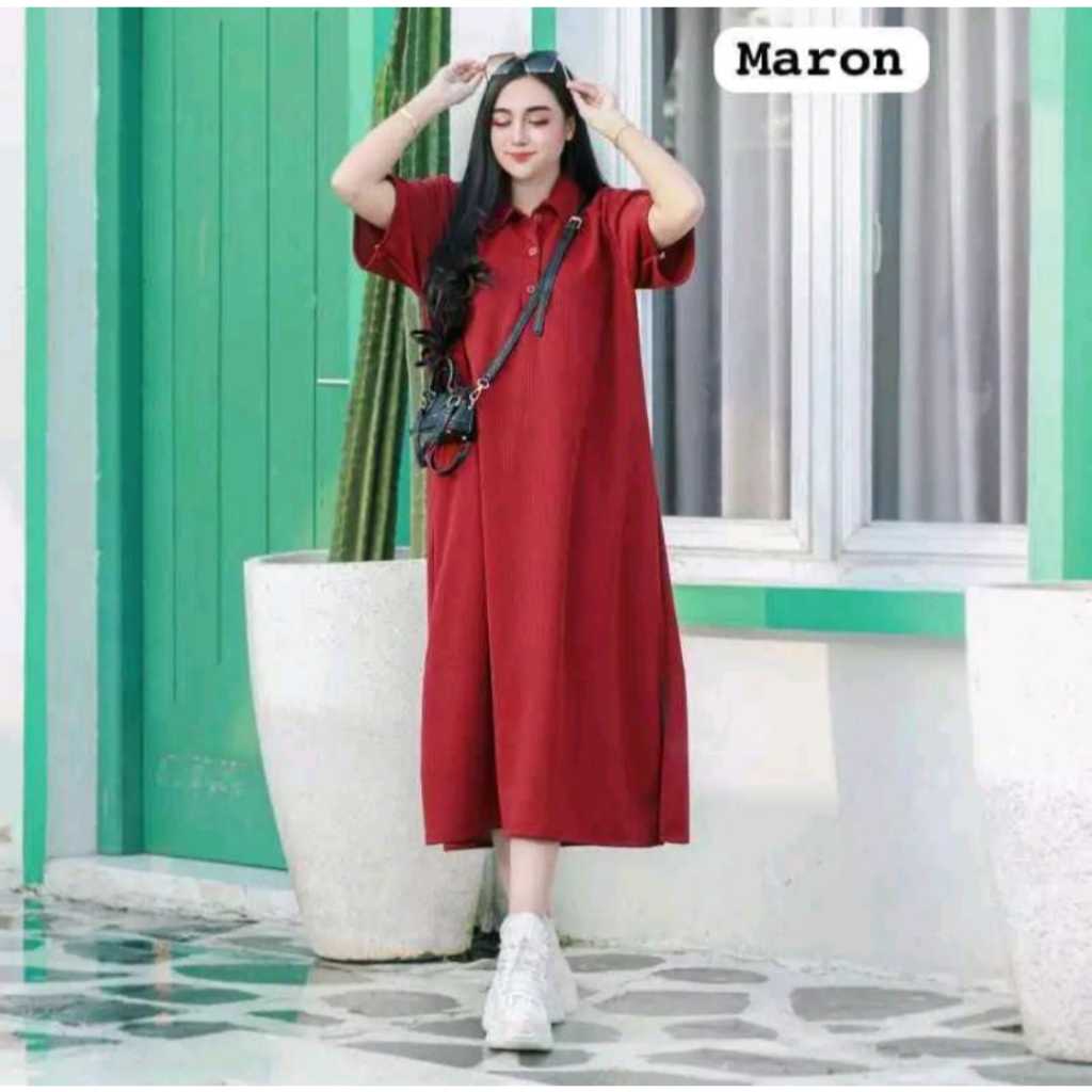 ,Aurel dress premium terbaik terlaris kekinian