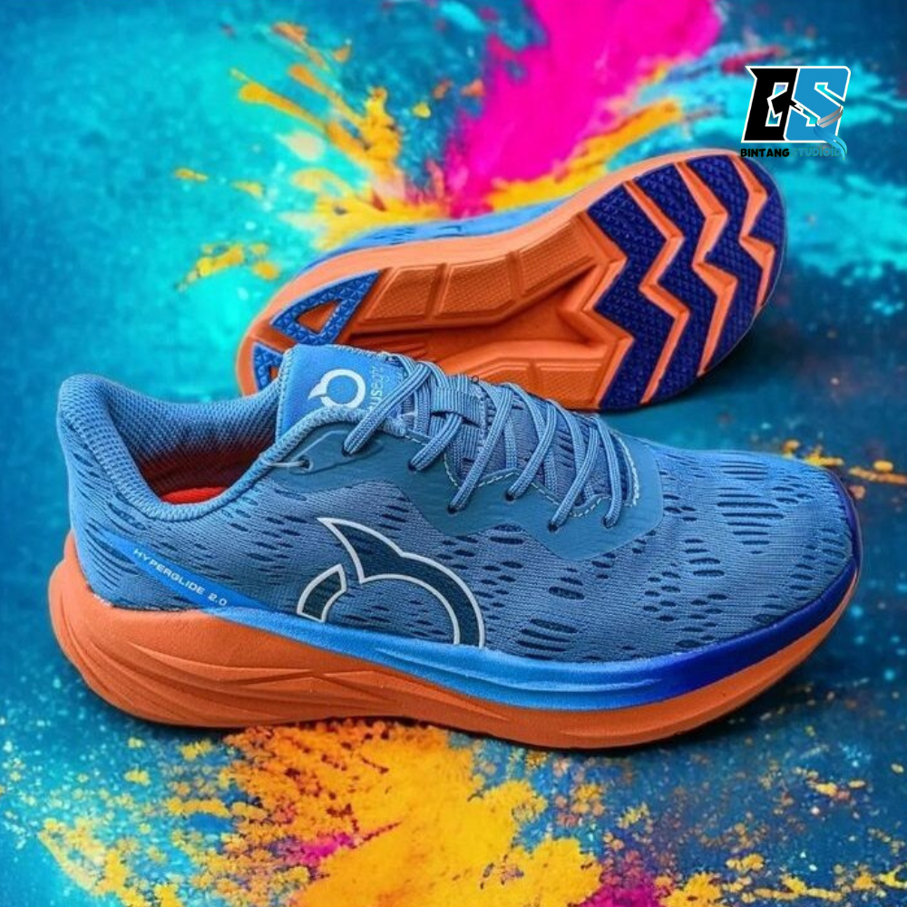 SEPATU RUNNING ORTUSEIGHT HYPERGLIDE 2.0 / SEPATU RUNNING ORTUSEIGHT ORIGINAL - SEPATU LARI RUNNING 