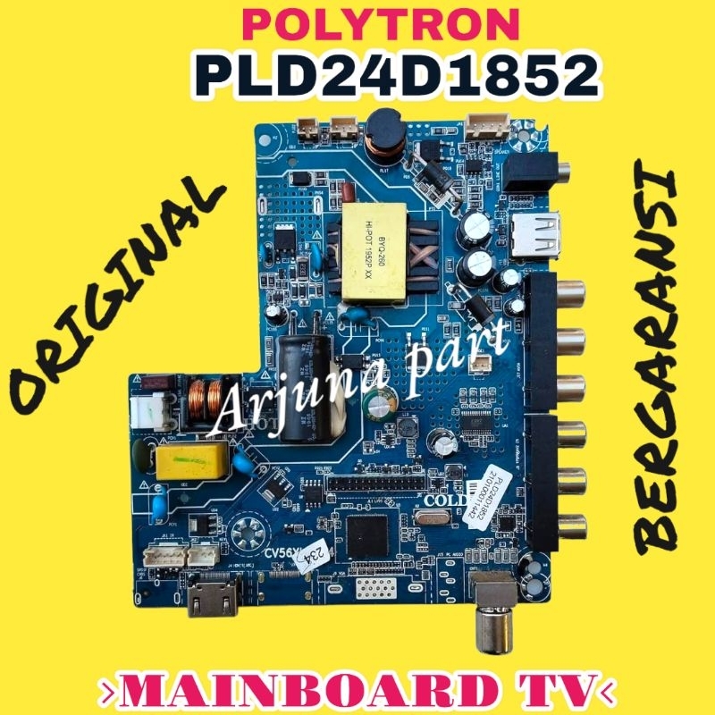 Mainboard TV Polytron PLD 24D1852 / MB TV Polytron PLD 24D1852 / MB Polytron PLD 24D1852 / MB 24D185