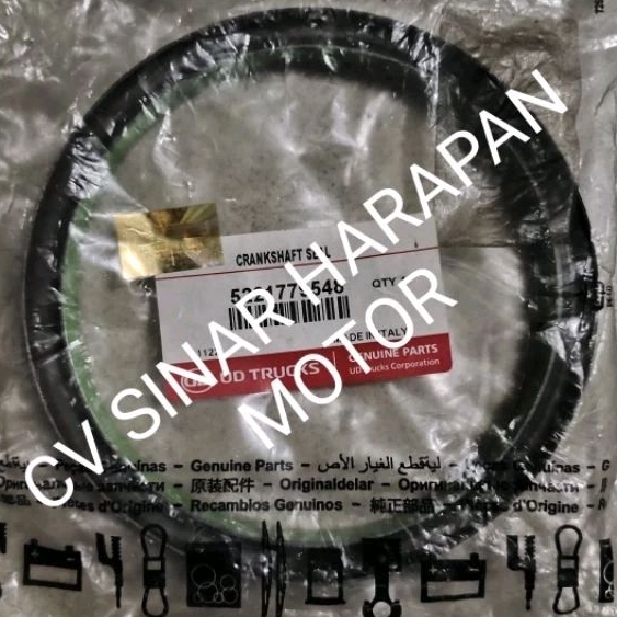 SEAL CRANKSHAFT QUESTER GWE 370 5221779548 CRANKSHAFT SEAL DEPAN UD TRUCK NISSAN QUESTER E5 GARANSI 