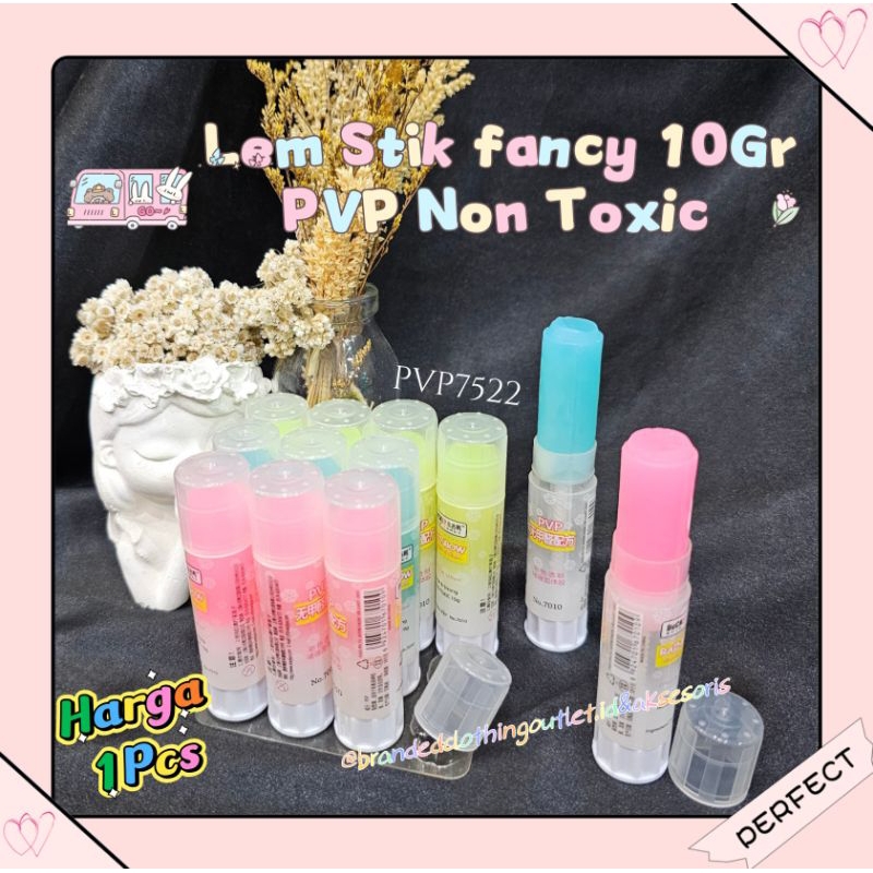 

LEM STIK RAINBOW 10GR IMPORT / LEM KERTAS FANCY NON TOXIC / LEM BATANGAN / CUTE GLUE STICK / PVP7522