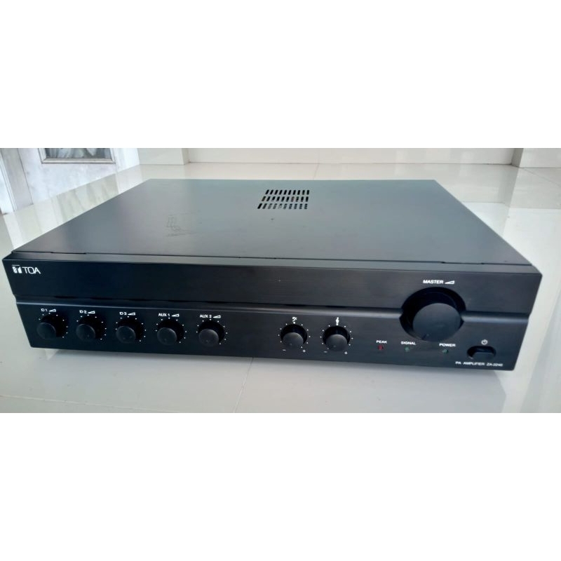 Ampli TOA ZA-2240 / 240 watt max 360 watt. Barang bekas, normal, ori dan sperti baru
