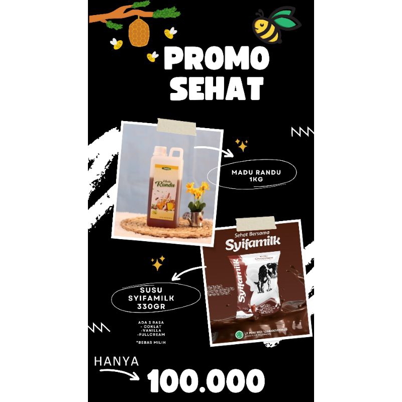 

Madu Randu + Susu Syifamilk