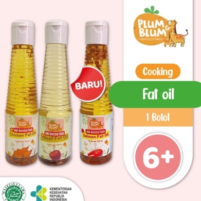 

PRODUK FRMPW Plum Blum Chicken Fat Oil Beef Fat Oil Minyak Mpasi BB Booster 14 ml IAY