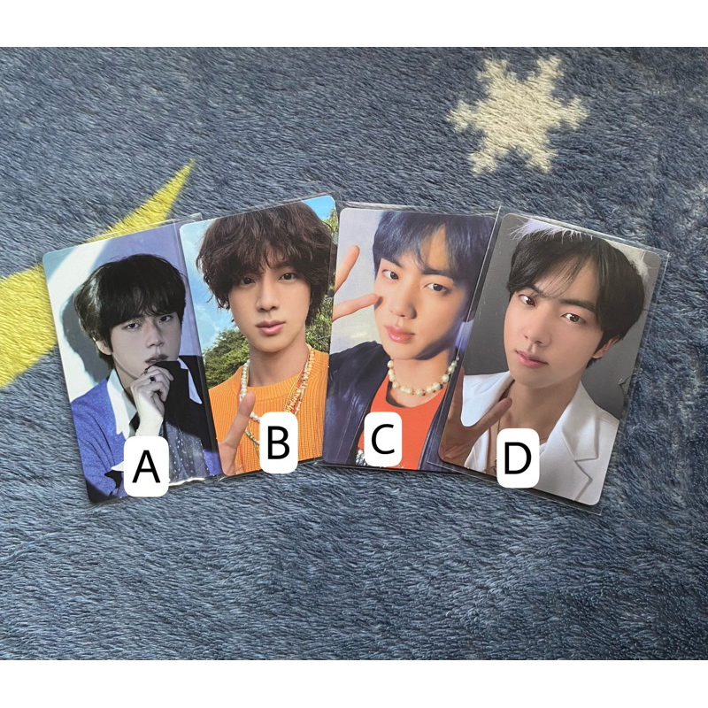 PHOTOCARD OFFICIAL BTS SEOKJIN