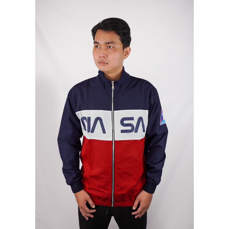 Jaket Taslan Bomber SPOON Motif - NASA