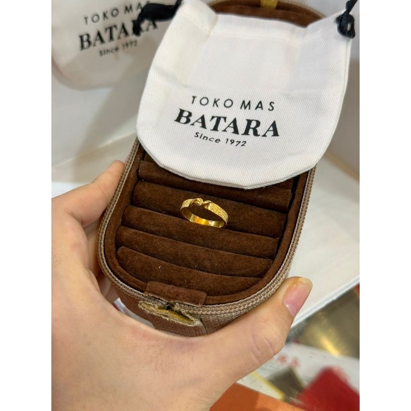 Orderan Kak Hada - Cincin Infinity Pasir Emas 99% (23k) 1 mayam