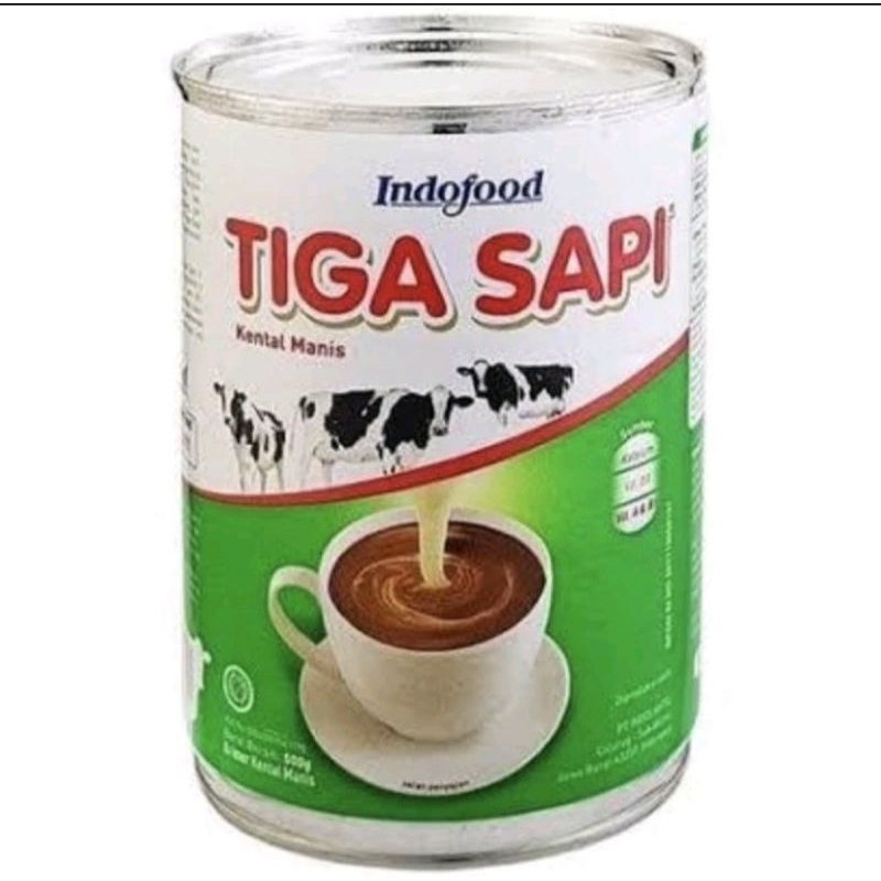 

Indofood Susu Kental Manis Tiga Sapi 490 Gram