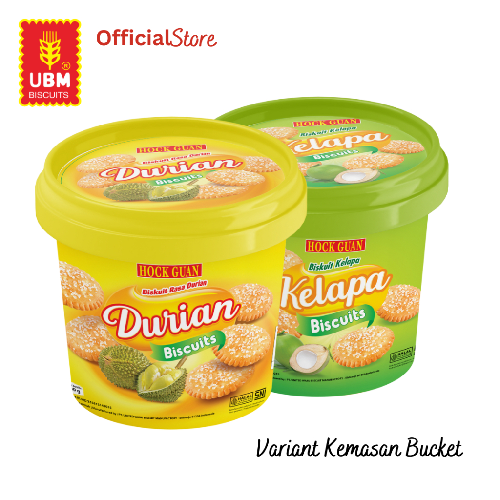 

UBM Biscuit Variant Kemasan Bucket/ Timba 300gr