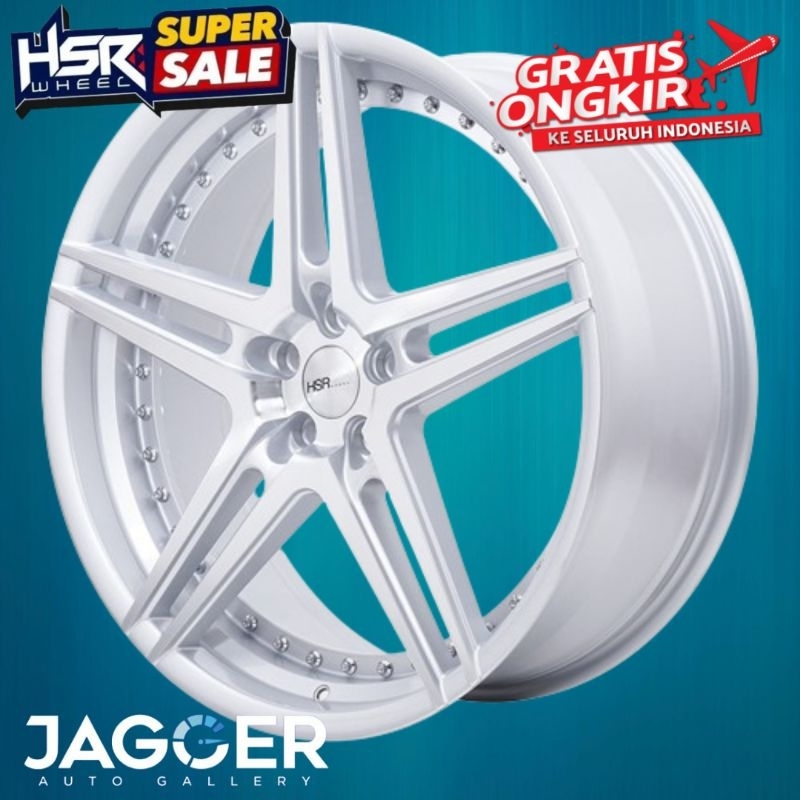 Velg Promo HSR Lepak R22X9 H5X114,3 Cocok Mobil Honda CRV Alphard Vellfire Ring 22