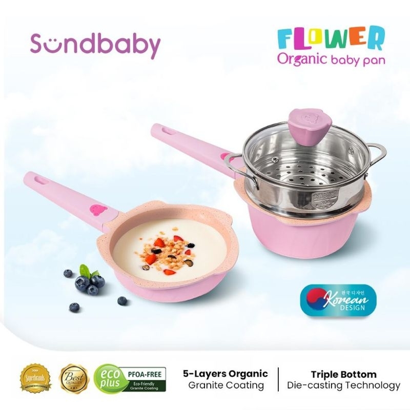 BOLDE Sundbaby Flower Organic Baby Pan