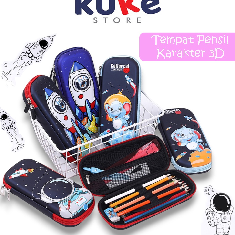 

PRODUK 6QHDP KUKE Tempat Pensil Anak Sekolah 3DTempat Pensil Anak Sekolah Bahan Eva Anti AirKotak Pensil Karakter TimbulKotak Pencil Kartun 3D Timbul 9D8