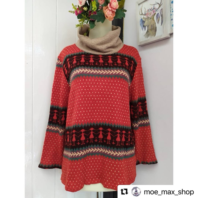 sweater rajut vintage