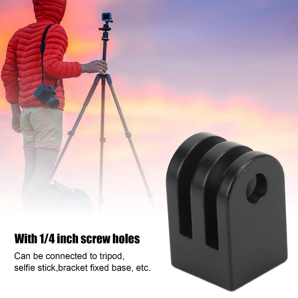 Metal Tripod Adapter Gopro Dji Insta360 Action Cam Mount Adapter 1/4 Female