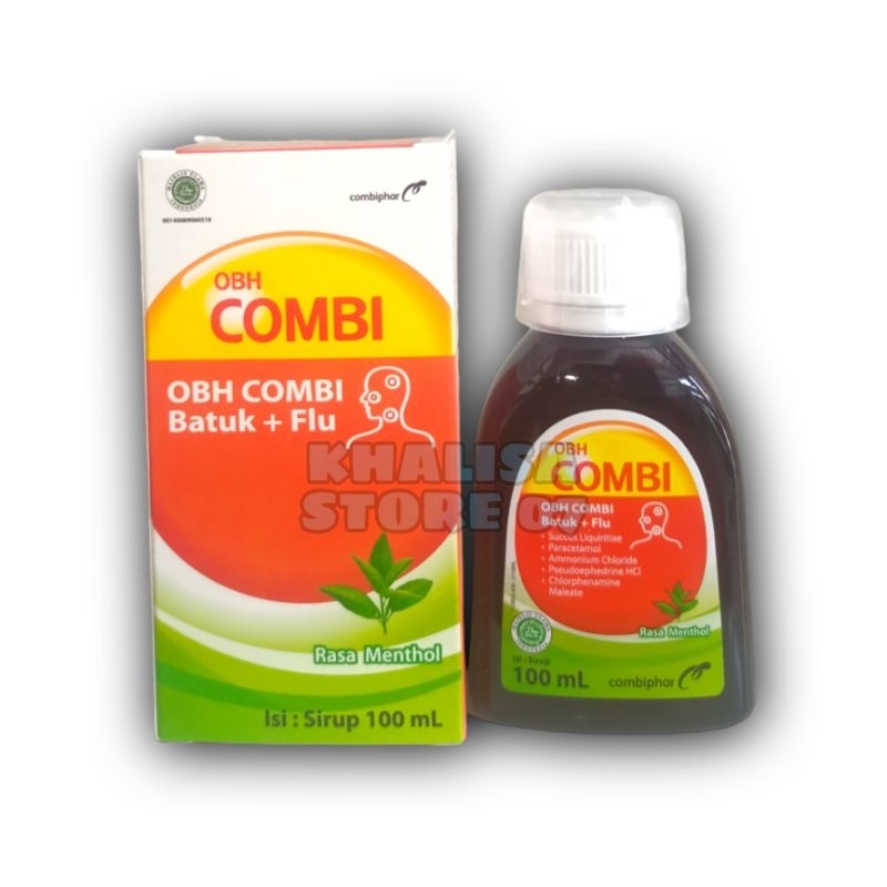 OBH COMBI Batuk dan Flu 100ml / OBH Combi