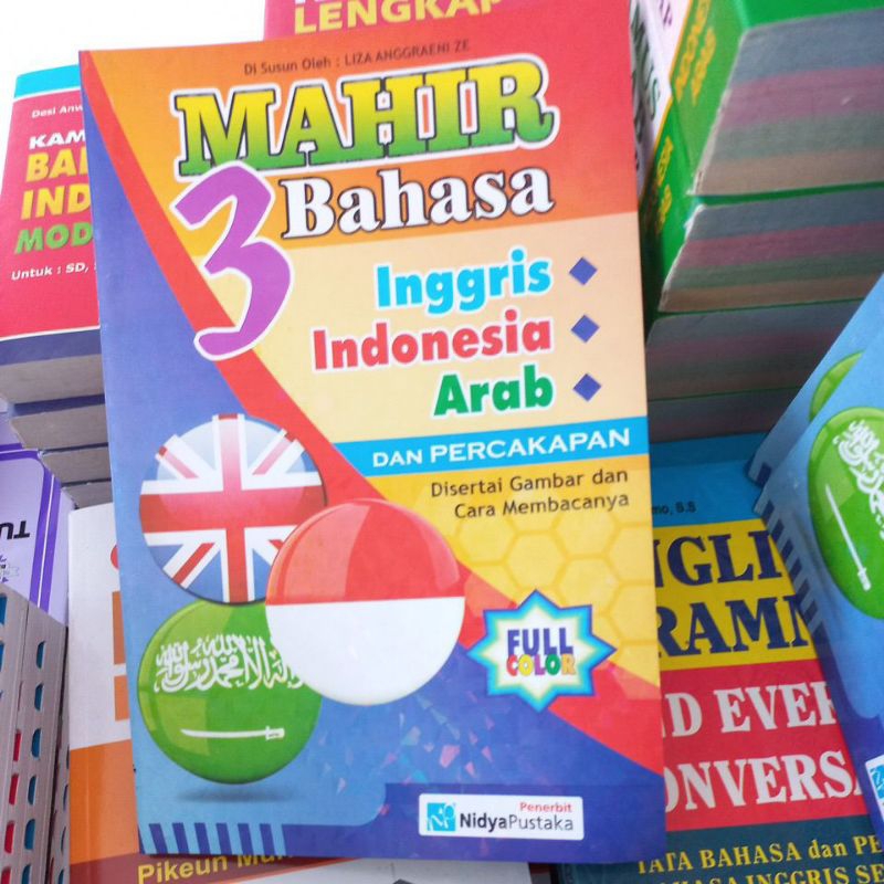Kamus Bahasa Inggris, arab, indonesia, gramar, kamus bergambar