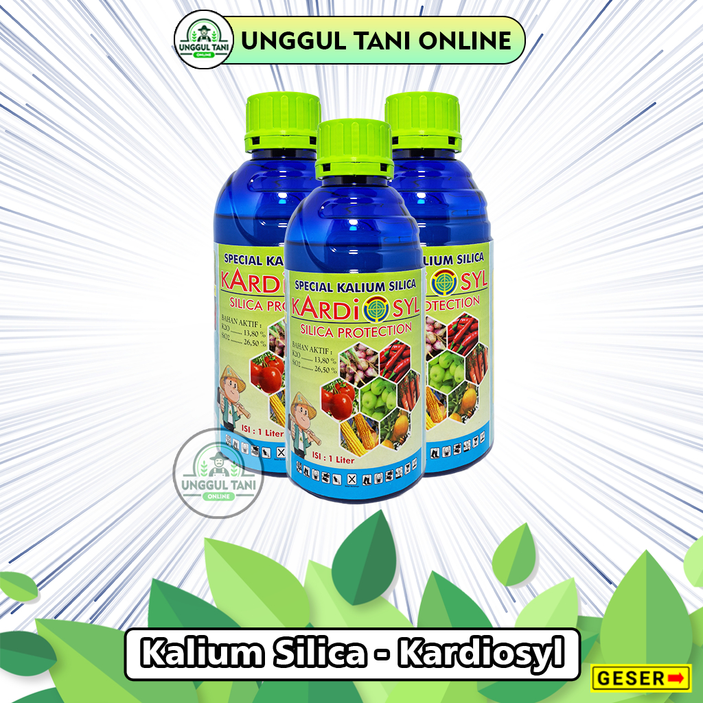Kalium Silika KARDIOSYL 1 LITER Kalium Cair Memperkokoh Jaringan Tanaman