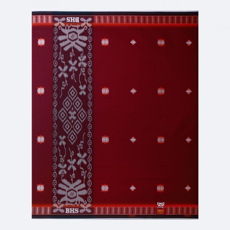 SARUNG BHS EXCELLENT GOLD MOTIF E52 SMB MERAH ORIGINAL
