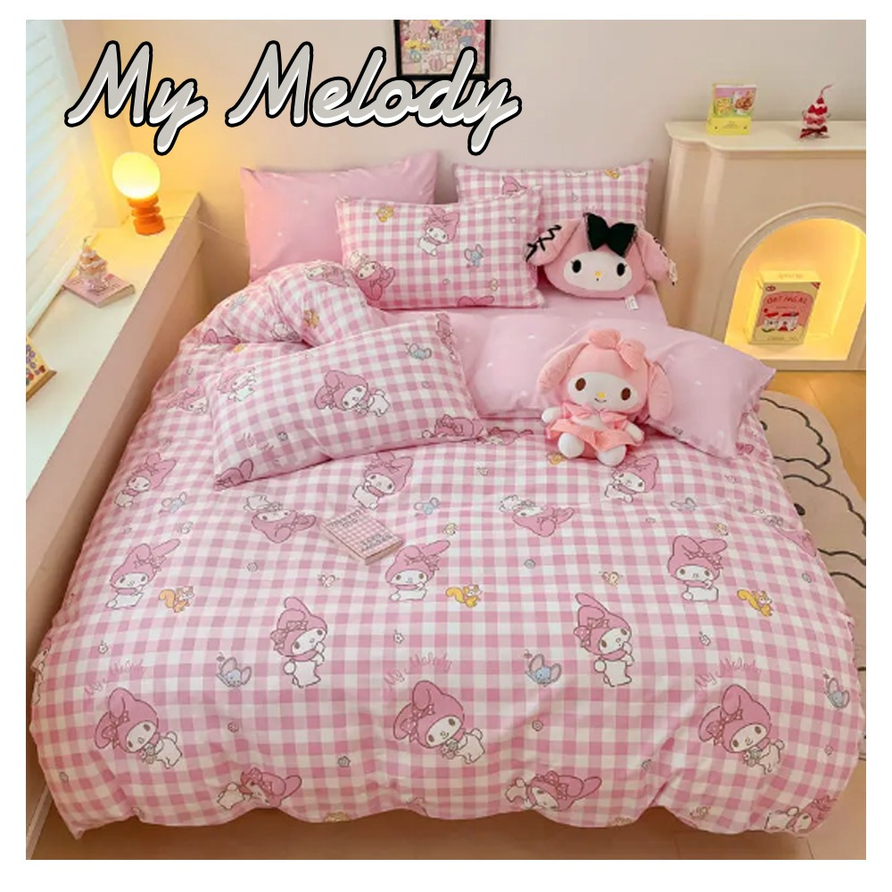 [HAYYIN] SPREI KATUN NATI GESER MOTIF MY MELODY