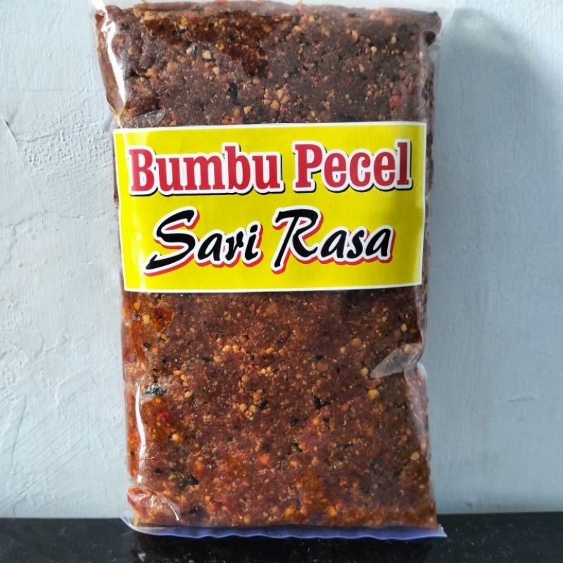 

500 gram Bumbu Pecel Sari Rasa Khas Jawa Timur Sambal Pecel Enak Nikmat Mantap